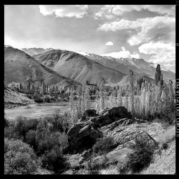 Beautiful valley in the Arjomand Beautiful valley in the Arjomand region
