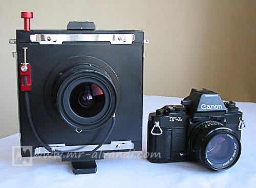 Panoral 45 vs Canon New F1