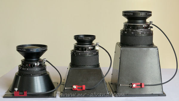 Schneider lens system for Panoral 57