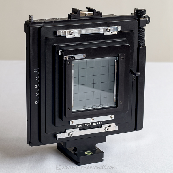 ALVANDI Panoral 679 and Hasselblad ground glass adpter