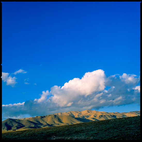 Clouds in the region of Arajmand